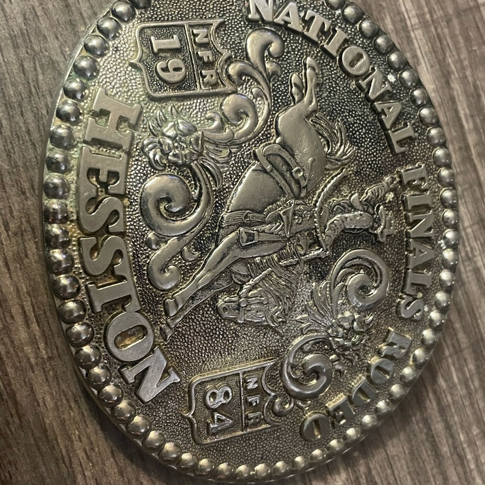 Rodeo collectible Silver Ornate Belt limited edition